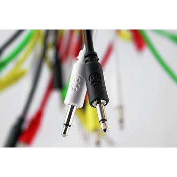 Erica Synths Eurorack patch cables 10cm, 5 pcs white Аксессуары для модульных синтезаторов