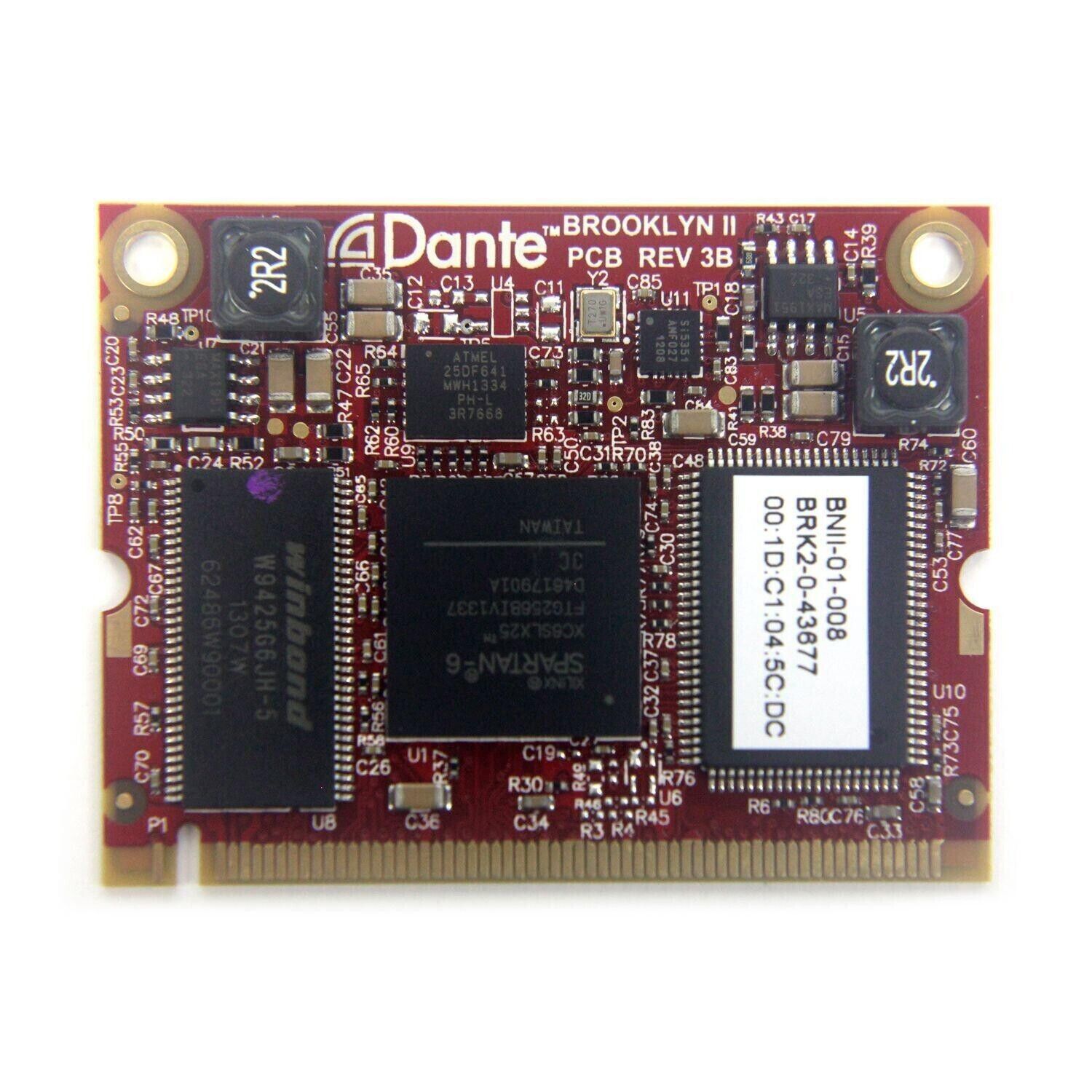Burl Audio BKII- Dante card for B2 DAC Коммутация студийная