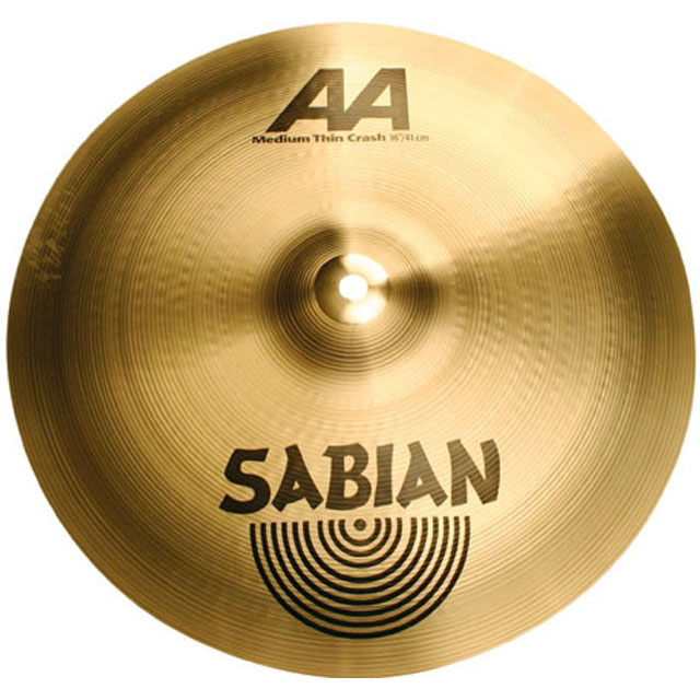 Sabian 20" AA Medium THIN CRASH BR Аксессуары для ударных
