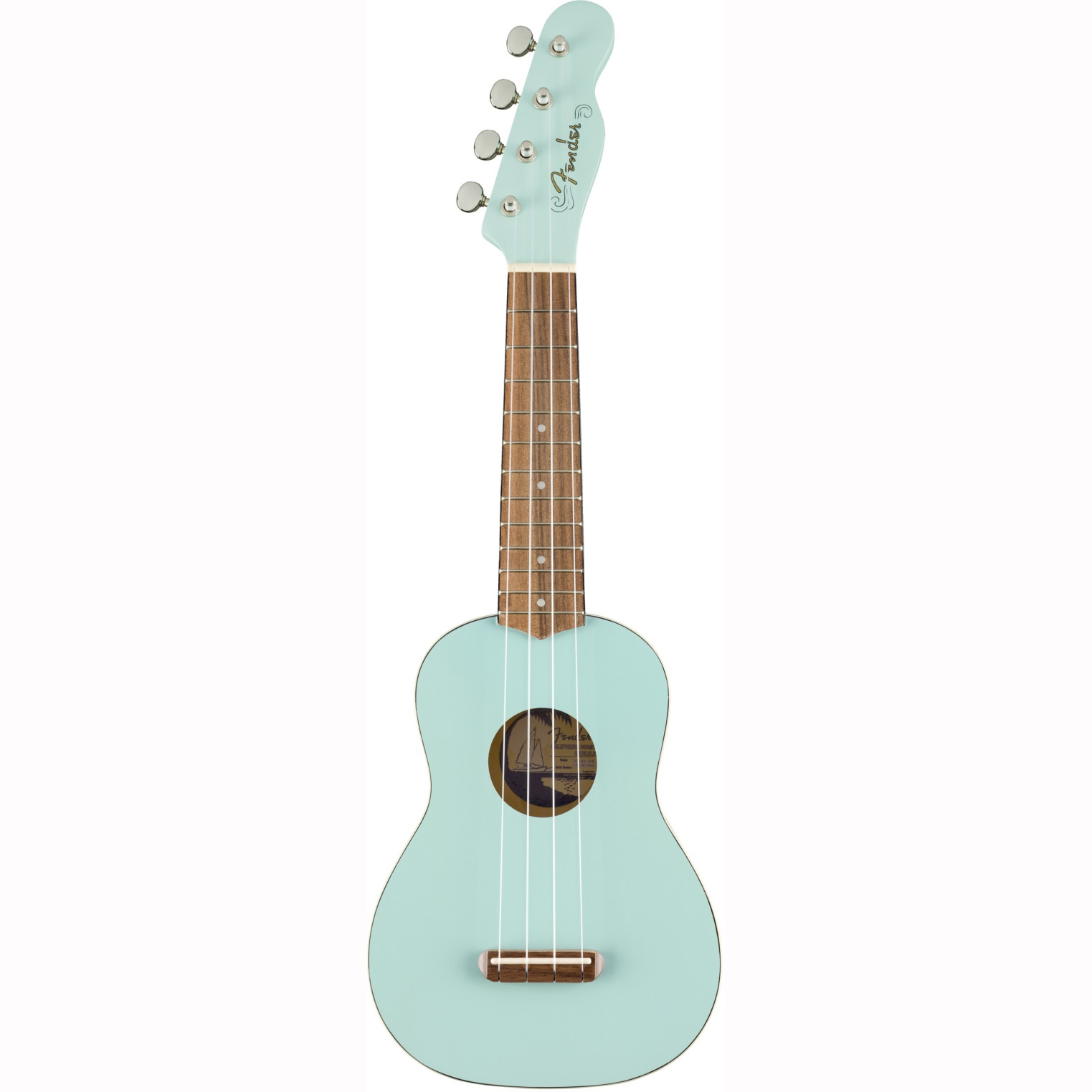 Fender Venice Soprano Uke Dpb Wn Гитары акустические