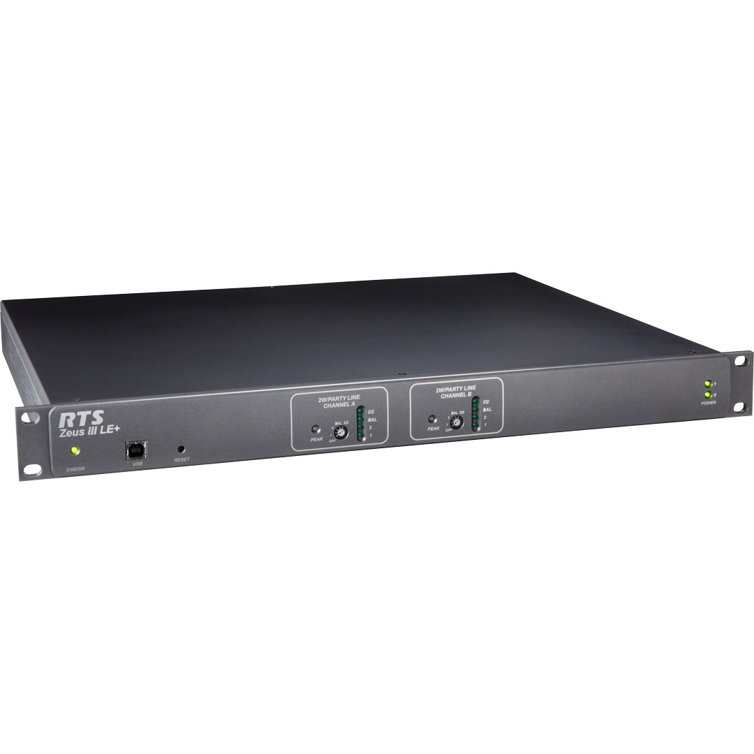 RTS ZEUS III LE+ Трансляционное оборудование