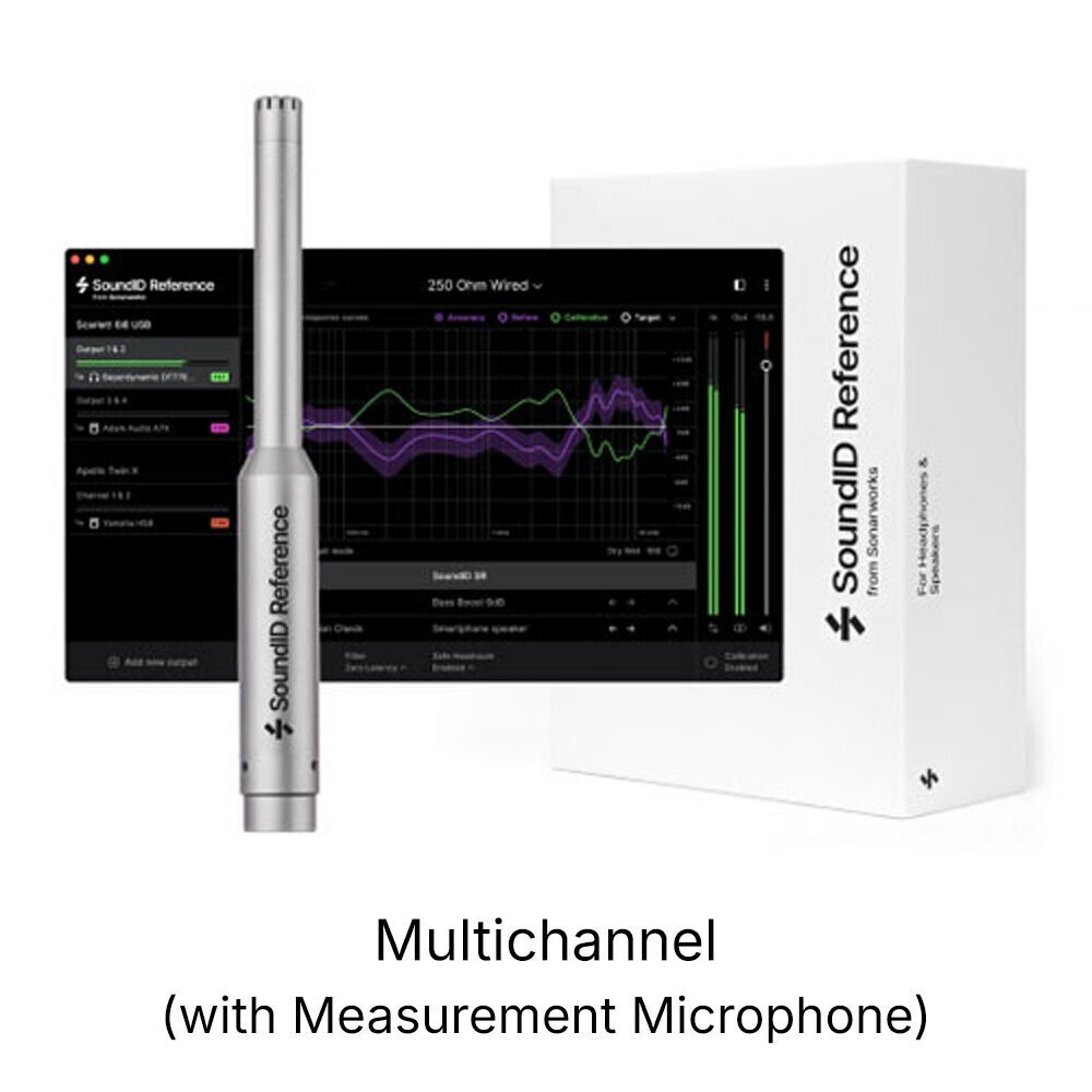 Sonarworks SoundID Reference for Multichannel with Measurement Microphone (retail box) Различное Музыкальное Оборудование