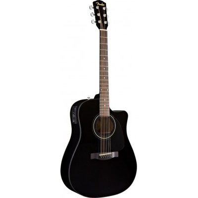 Fender CD-60CE DREADNOUGHT BLACK W/FISHMAN® MINIQ PREAMP Fender CD-60CE DREADNOUGHT BLACK W/FISHMAN® MINIQ PREAMP Гитары акустические