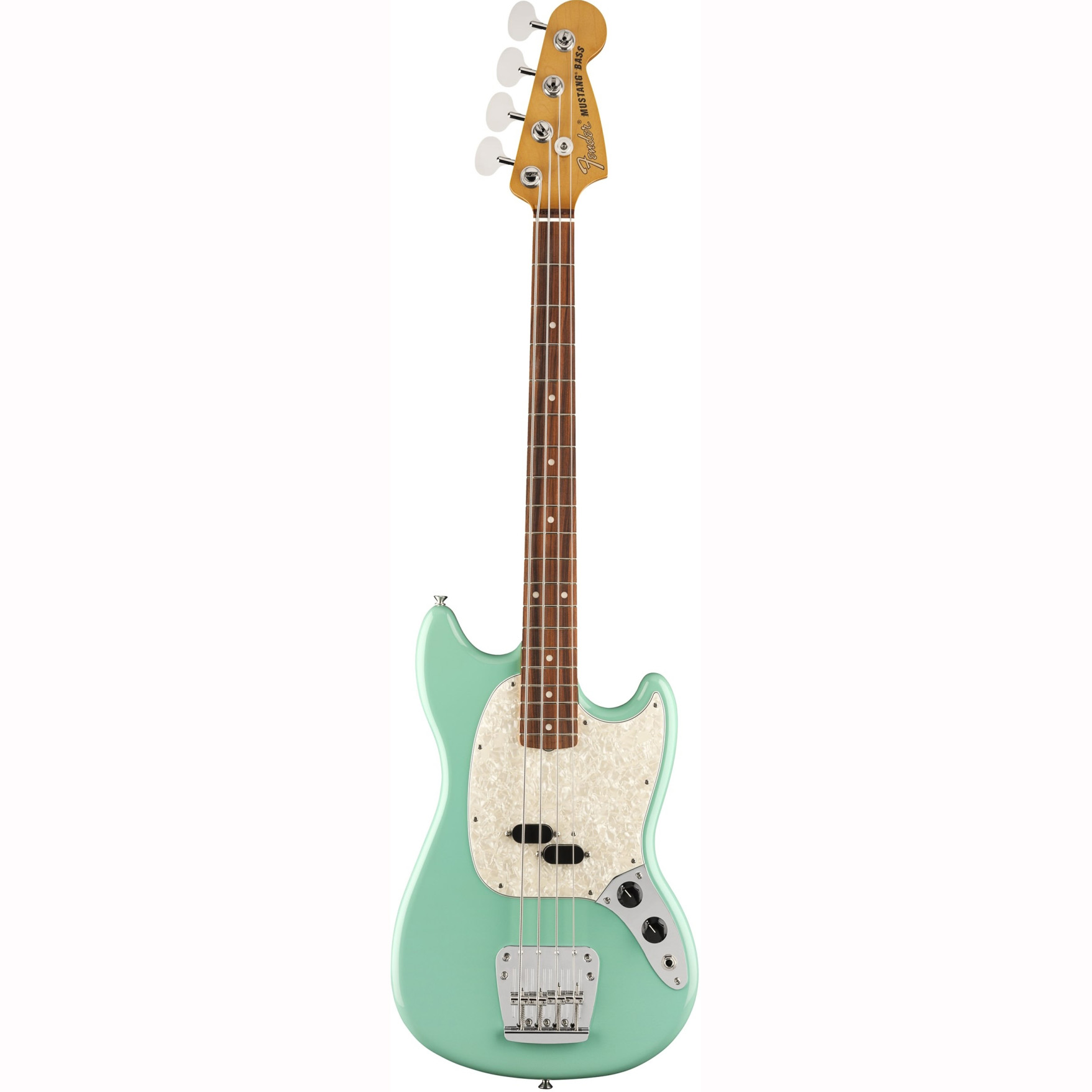 Fender Vintera 60s Mustang Bass®, Pau Ferro Fingerboard, Sea Foam Green Fender Vintera 60s Mustang Bass®, Pau Ferro Fingerboard, Sea Foam Green Бас-гитары