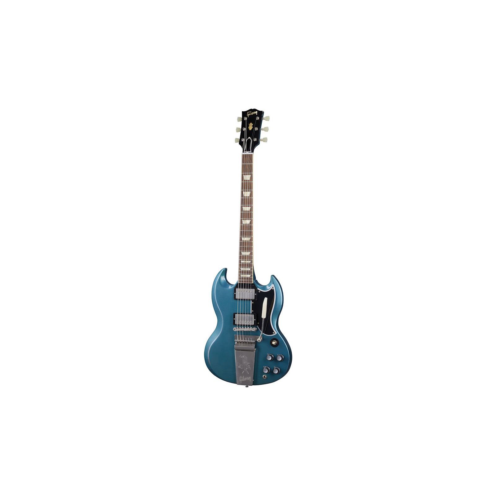 Gibson Custom Shop 1964 SG Standard Reissue Light Aged Antique Pelham Blue Электрогитары