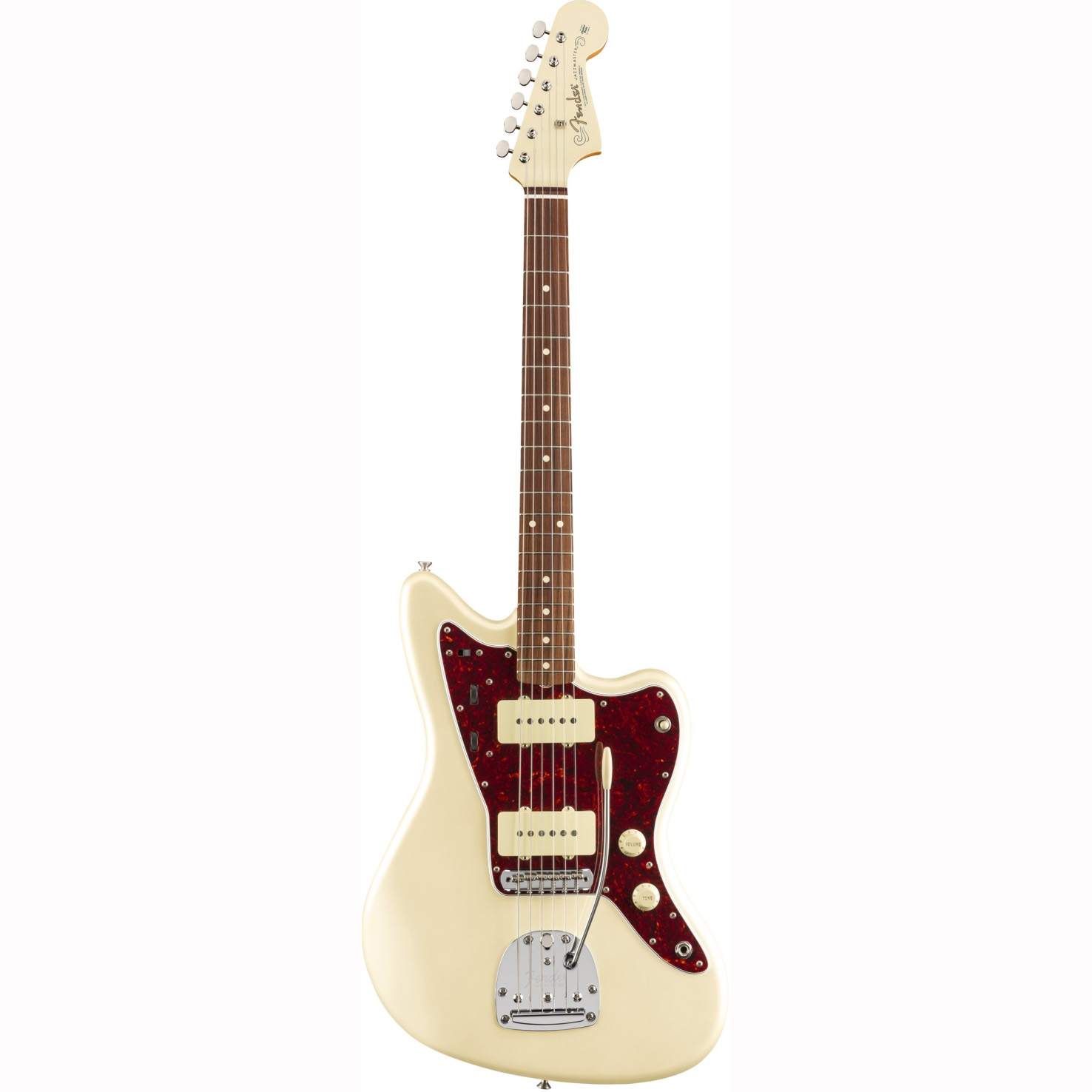 Fender Vintera 60s Jazzmaster®, Pau Ferro Fingerboard, Olympic White Fender Vintera 60s Jazzmaster®, Pau Ferro Fingerboard, Olympic White Электрогитары