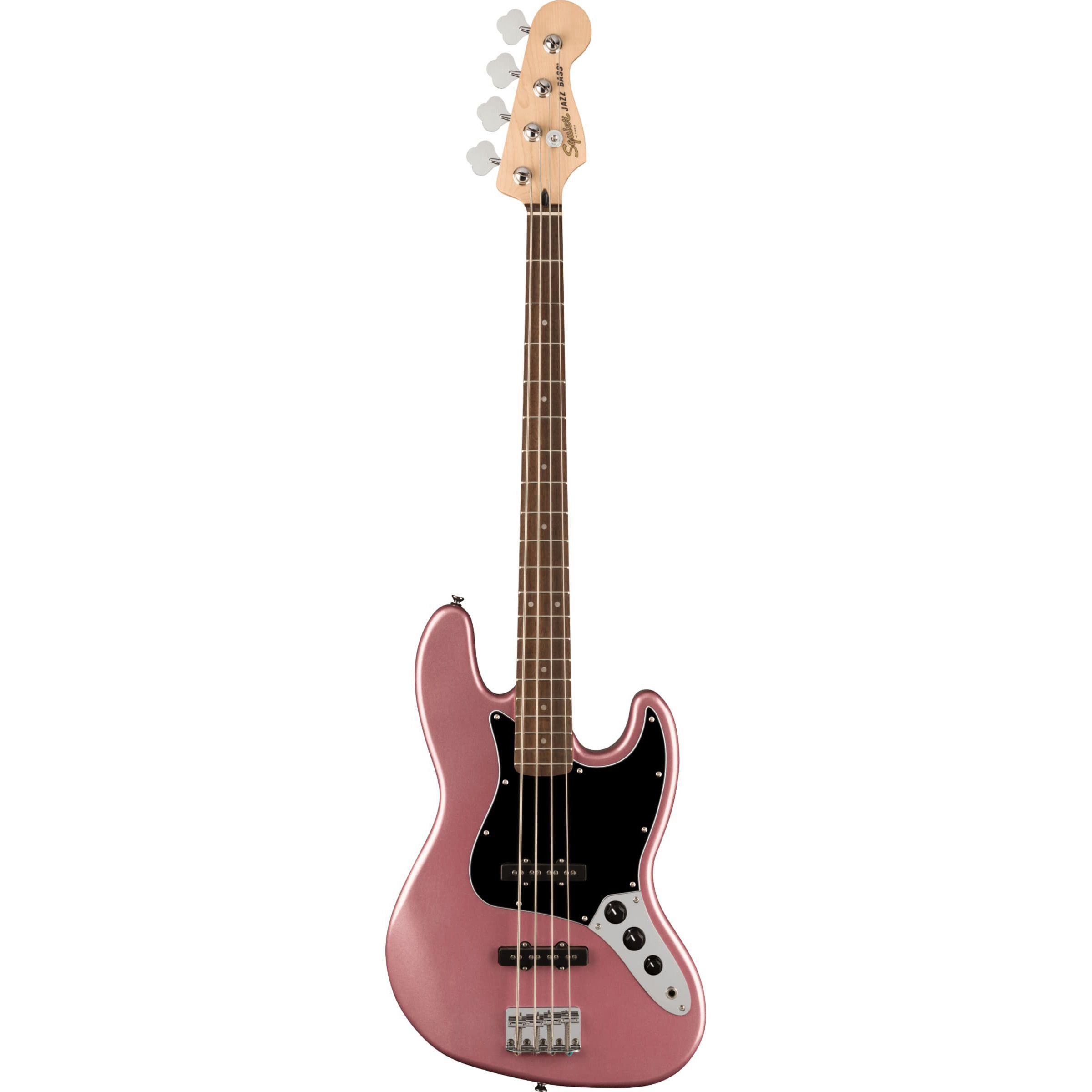Fender Squier Affinity 2021 Jazz Bass LRL Burgundy Mist Бас-гитары