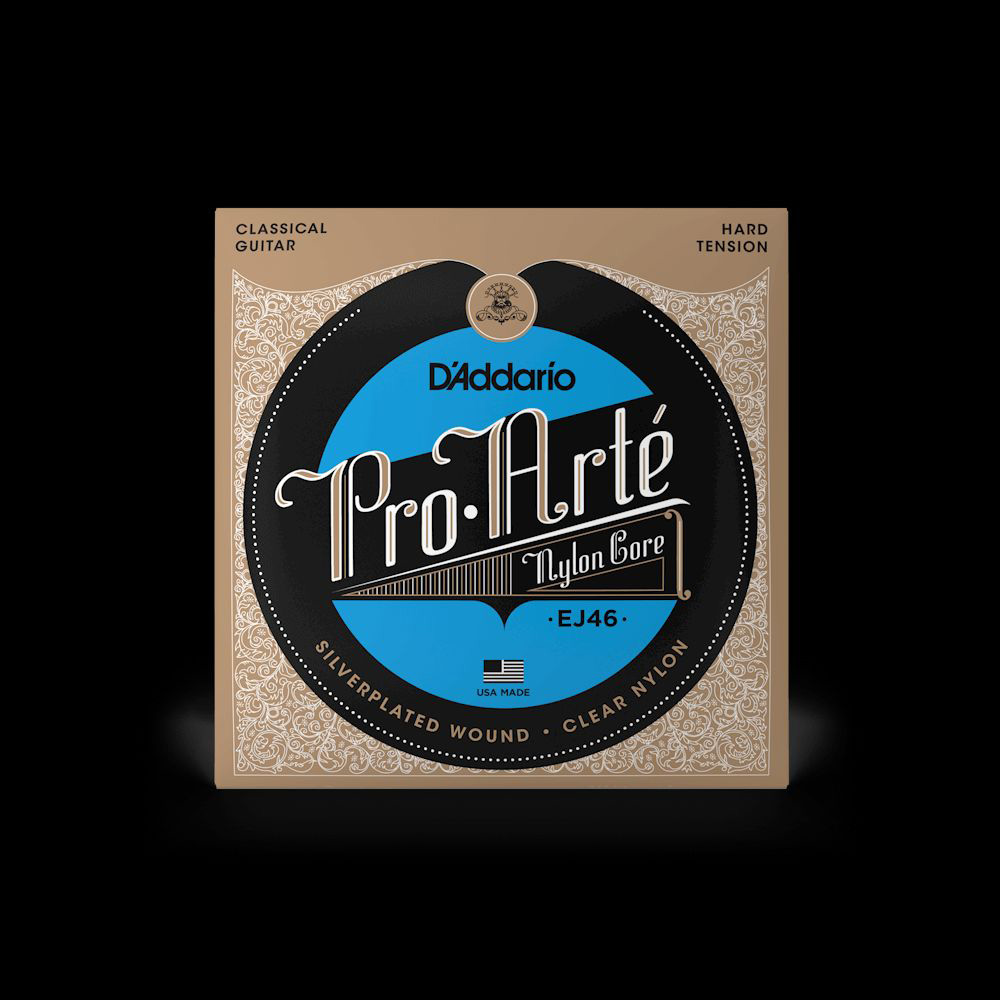 D'Addario EJ46 PRO-ARTE NYLON HARD TENSION Струны для классических гитар