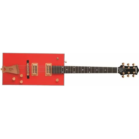Gretsch G6138 Bo Diddley, G Cutout Tailpiece, Ebony Fingerboard, Firebird Red Электрогитары