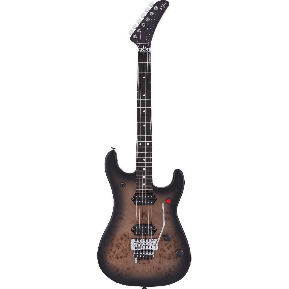 EVH 5150 Series Deluxe Poplar Burl Black Burst Электрогитары