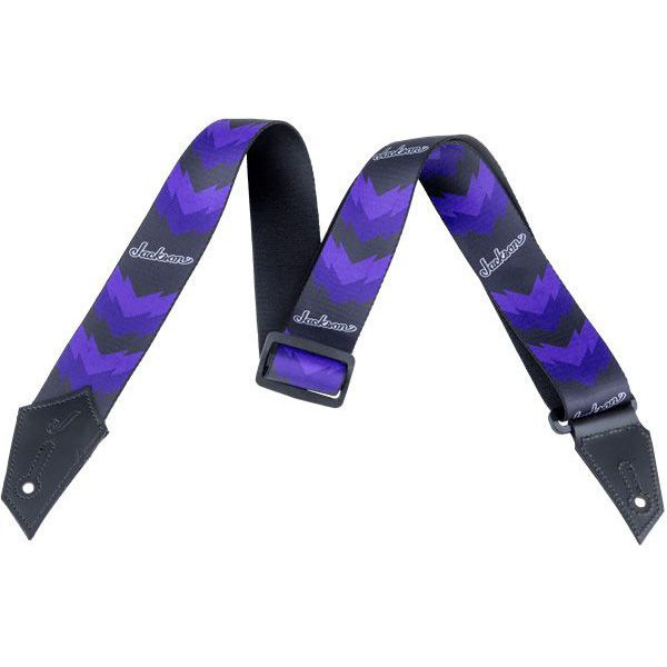 Jackson Strap Jackson DBL V BLK/PUR Jackson Strap Jackson DBL V BLK/PUR Ремни для гитар