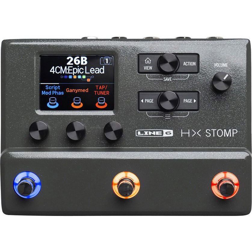 Line6 HX STOMP LIMITED EDITION GRAY Процессоры эффектов для гитар