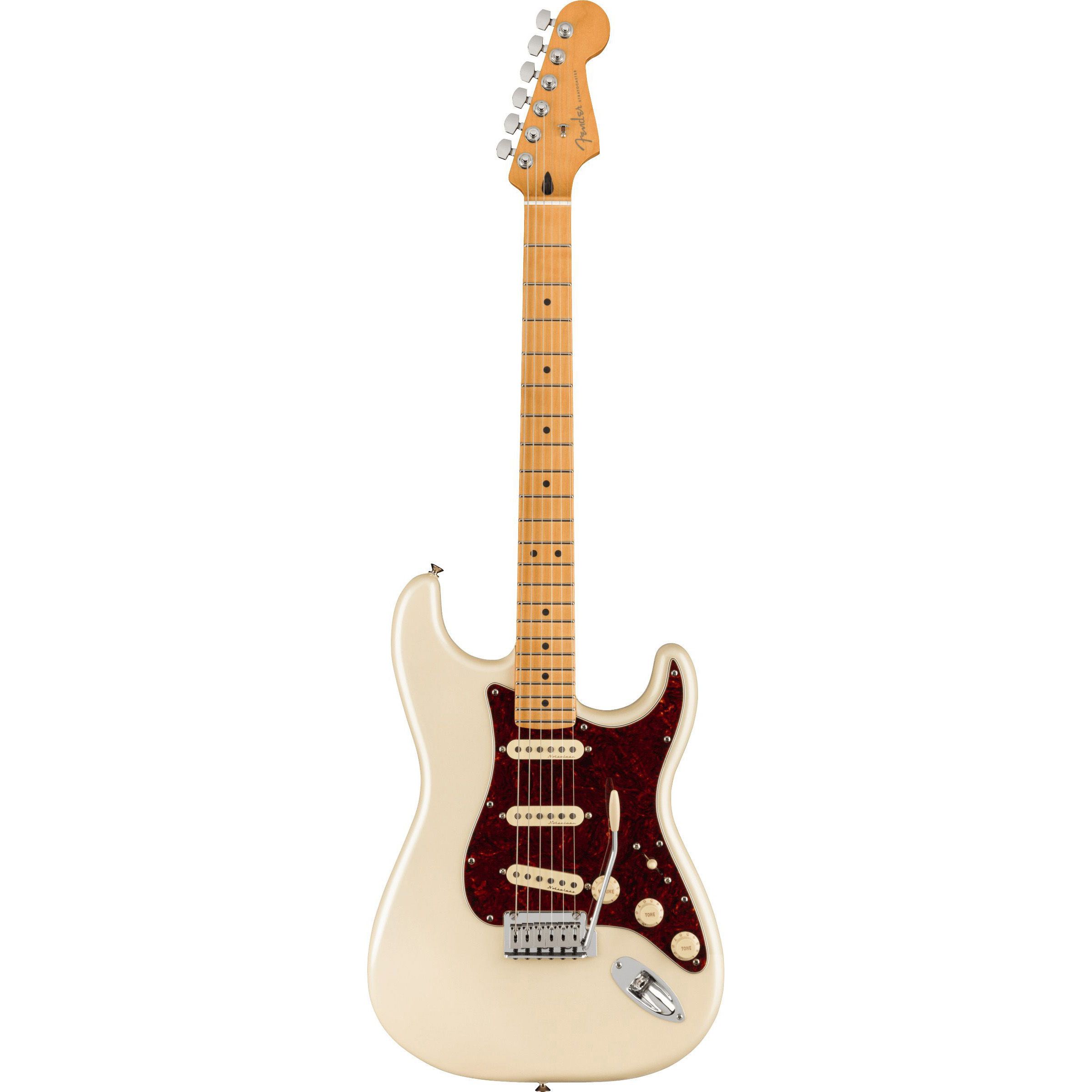 Fender Player Plus Strat MN Olympic Pearl Электрогитары