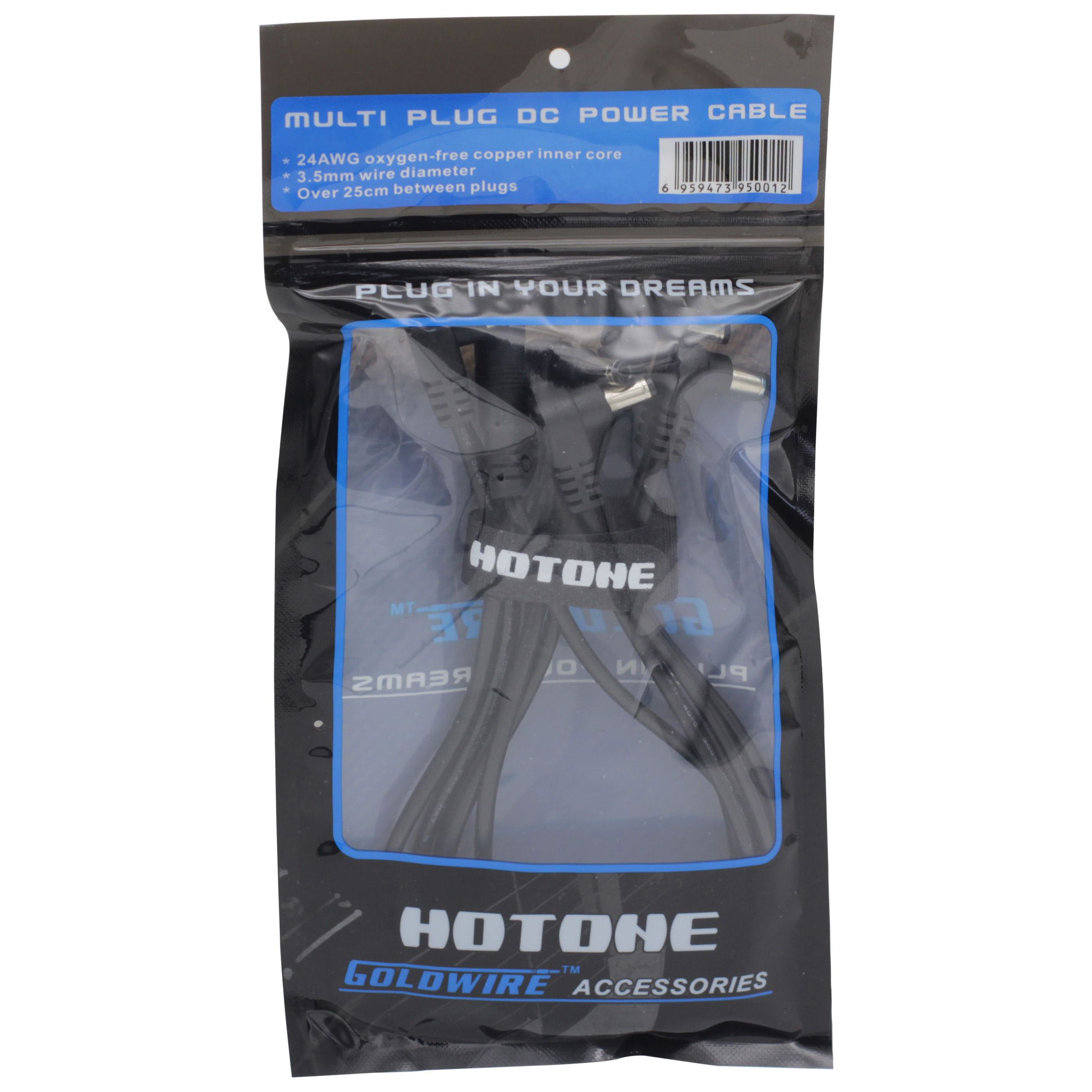 Hotone 5-Plug Angled Head DC Power Cable Педали эффектов для гитар