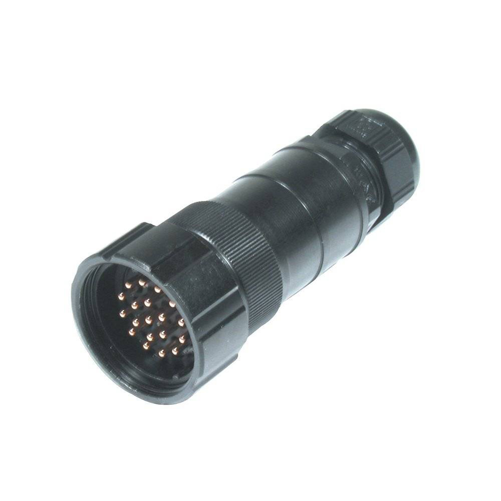 Quik Lok BC417 SOCAPEX gold-plated 19 pin cable mount plug Quik Lok BC417 SOCAPEX gold-plated 19 pin cable mount plug Сценические мультикоры