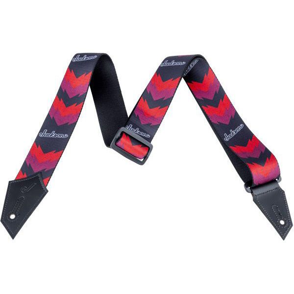 Jackson Strap Jackson DBL V BLK/RED Jackson Strap Jackson DBL V BLK/RED Ремни для гитар