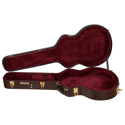 Gretsch G6242l 17 Deluxe Hollow Body Electric Hardshell Case, Black Чехлы и кейсы для электрогитар