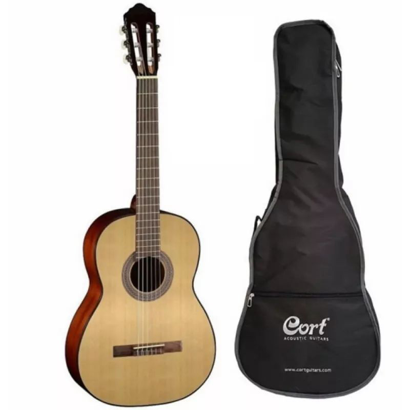 Cort AC100DX OP Bag с чехлом Cort AC100DX OP Bag с чехлом Классические гитары