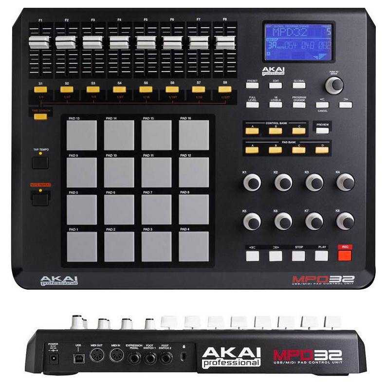 Akai MPD 32 Akai MPD 32, цена, купить, заказать, доставка по россии