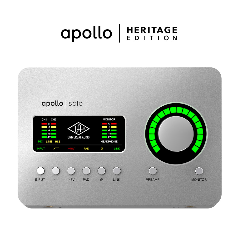 Universal Audio Apollo Solo USB Heritage Edition Звуковые карты USB