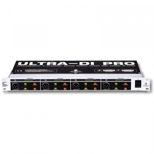 Behringer DI 4000 Ultra-DI PRO Behringer DI 4000 Ultra-DI PRO Коммутация студийная