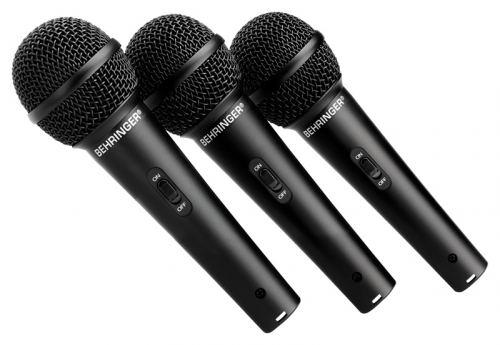 Behringer XM 1800S 3-PACK Behringer XM 1800S 3-PACK Динамические микрофоны