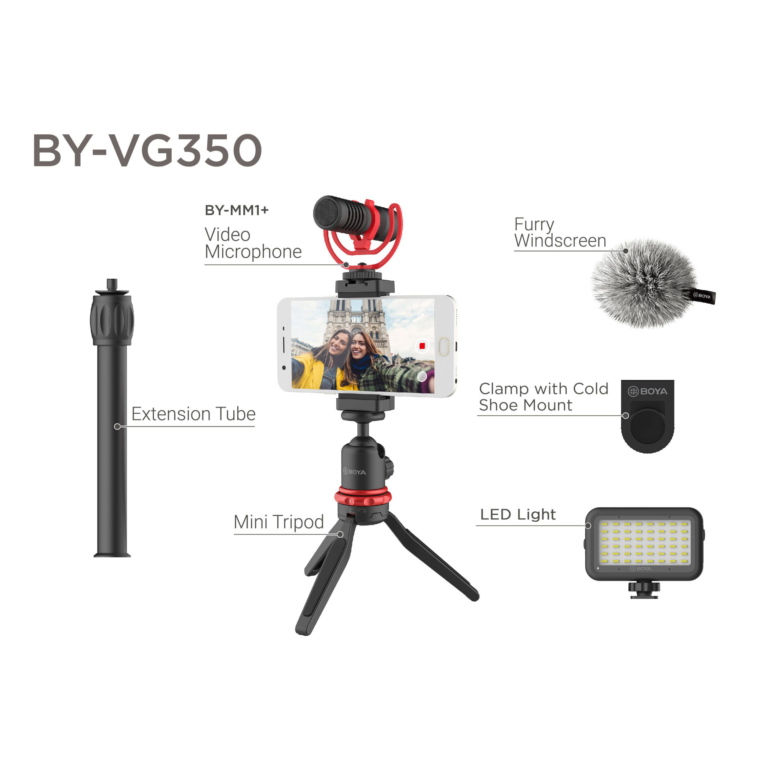 Boya BY-VG350 Boya BY-VG350 Оборудование для подкастов и видеоблоггинга