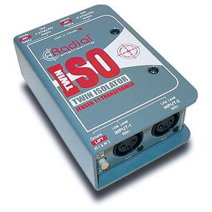 Radial TWIN ISO Коммутация студийная