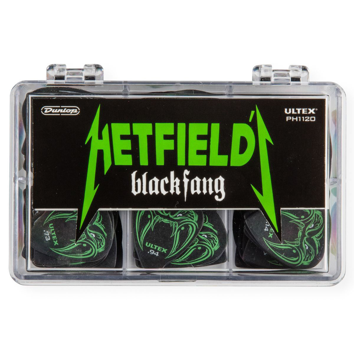 Dunlop PH1120 James Hetfield Blackfang Display Медиаторы