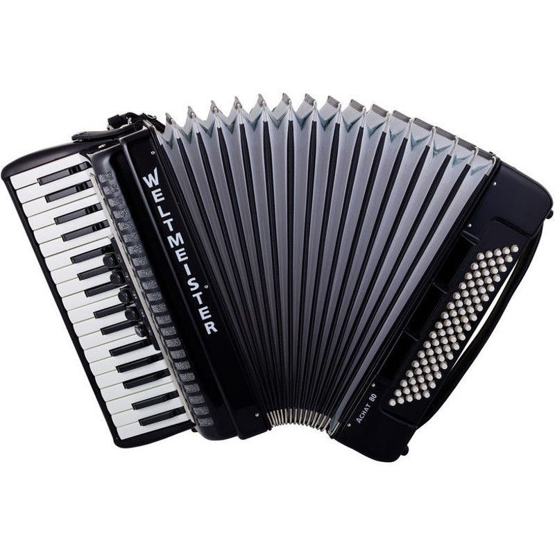 Weltmeister Achat 80 34/80/ III/ 5/3 BK Аккордеоны