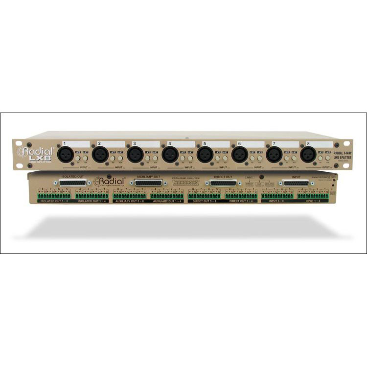 Radial LX-8 Коммутация студийная