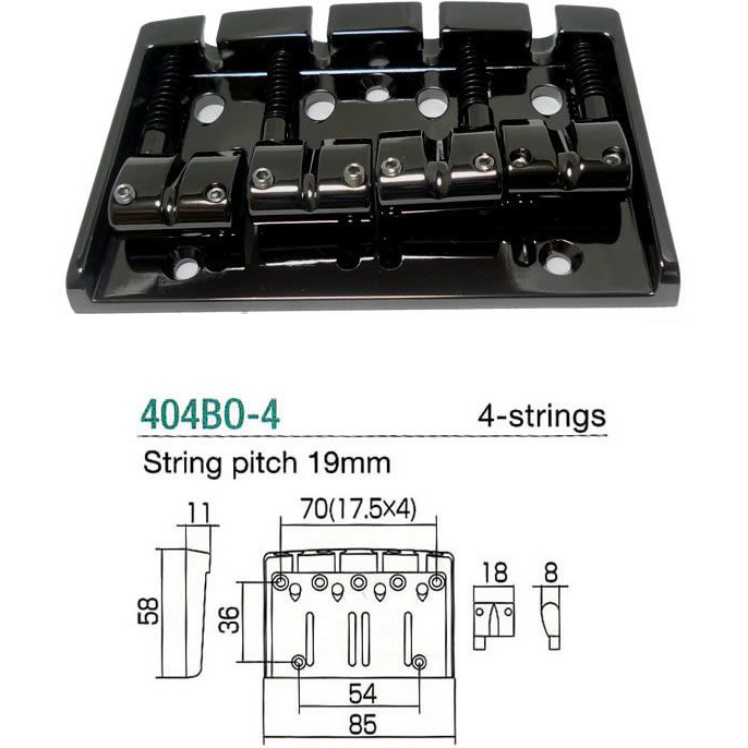 Gotoh 404BO-4-B Оборудование гитарное