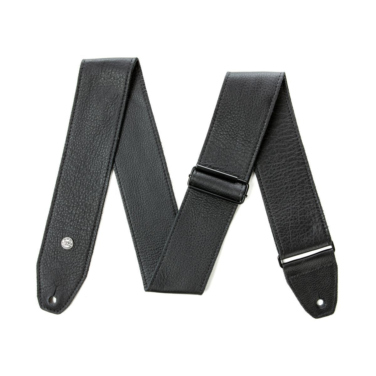 Dunlop BMF15BK BMF Tri-Glide Leather Black Ремни для гитар