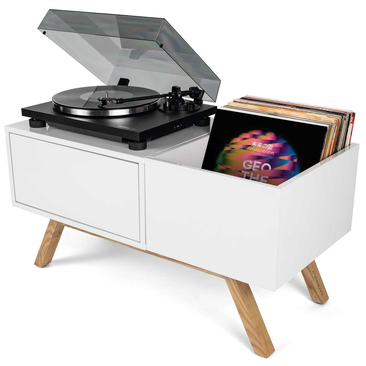 Glorious Turntable Lowboard Студийная мебель