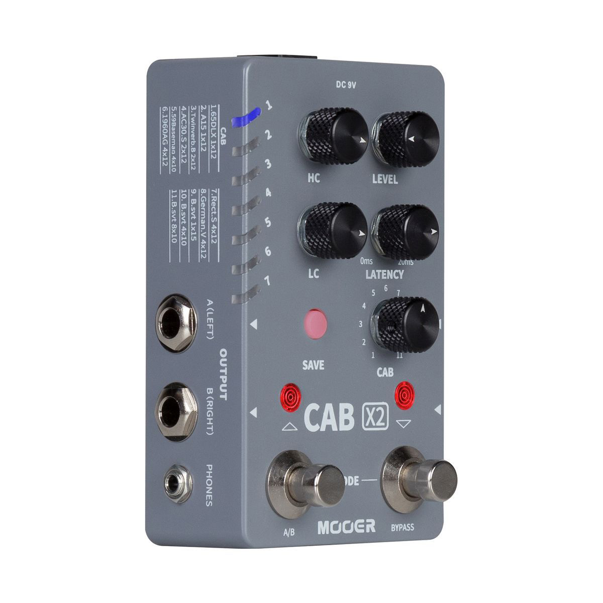 Mooer Cab X2 Педали эффектов для гитар