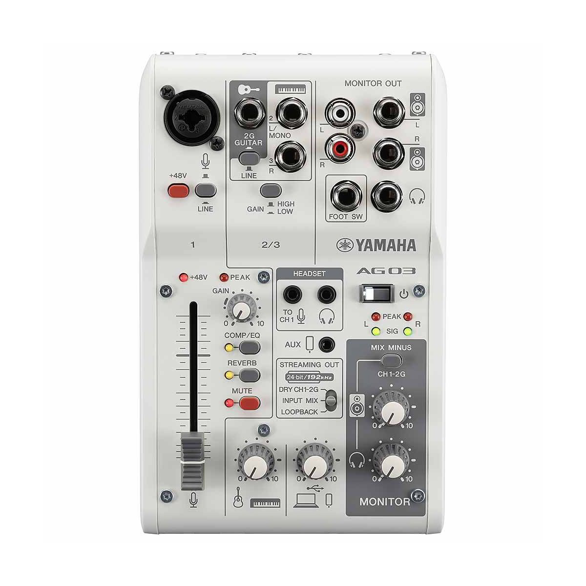 Yamaha AG03MK2 White Аналоговые микшеры