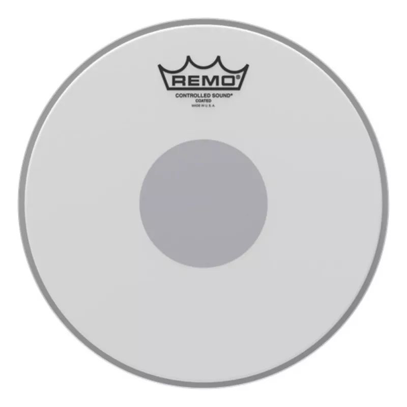 Remo CS-0114-10 Controlled Sound Coated Black Dot Пластики для малого барабана и томов