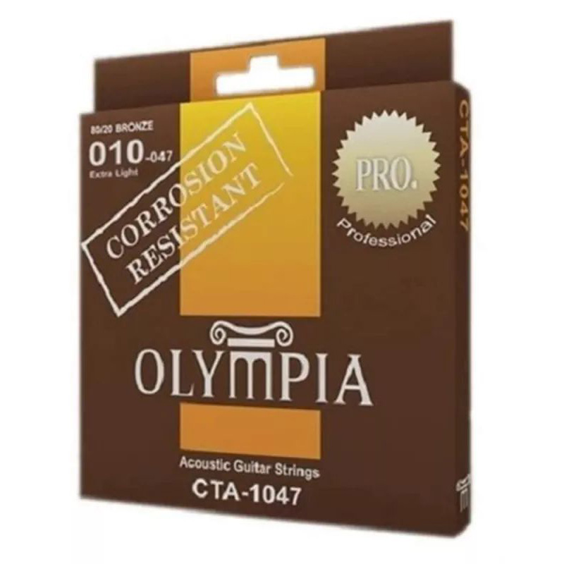 Olympia CTA 1047 Coated Acoustic 80/20 Bronze Olympia CTA 1047 Coated Acoustic 80/20 Bronze Струны для акустических гитар