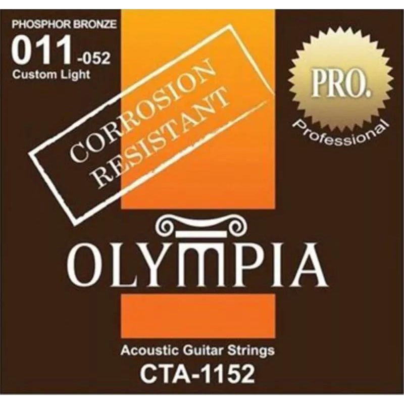Olympia CTA 1152 Coated Acoustic 80/20 Bronze Olympia CTA 1152 Coated Acoustic 80/20 Bronze Струны для акустических гитар