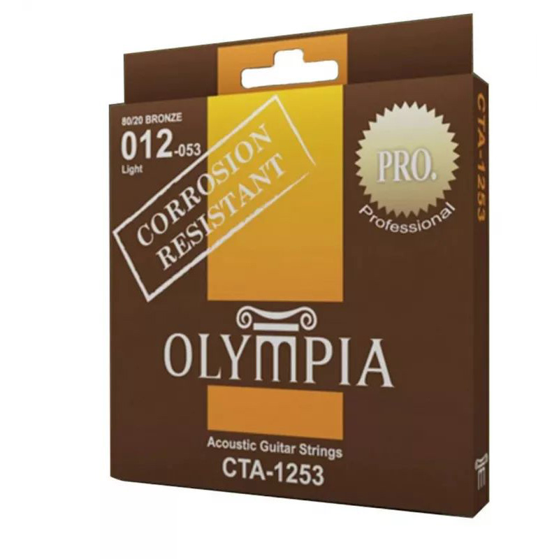 Olympia CTA 1253 Coated Acoustic 80/20 Bronze Струны для акустических гитар