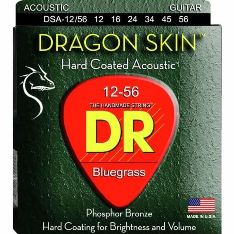 DR Strings DSA-12/56 DRAGON SKIN DR Strings DSA-12/56 DRAGON SKIN Струны для акустических гитар