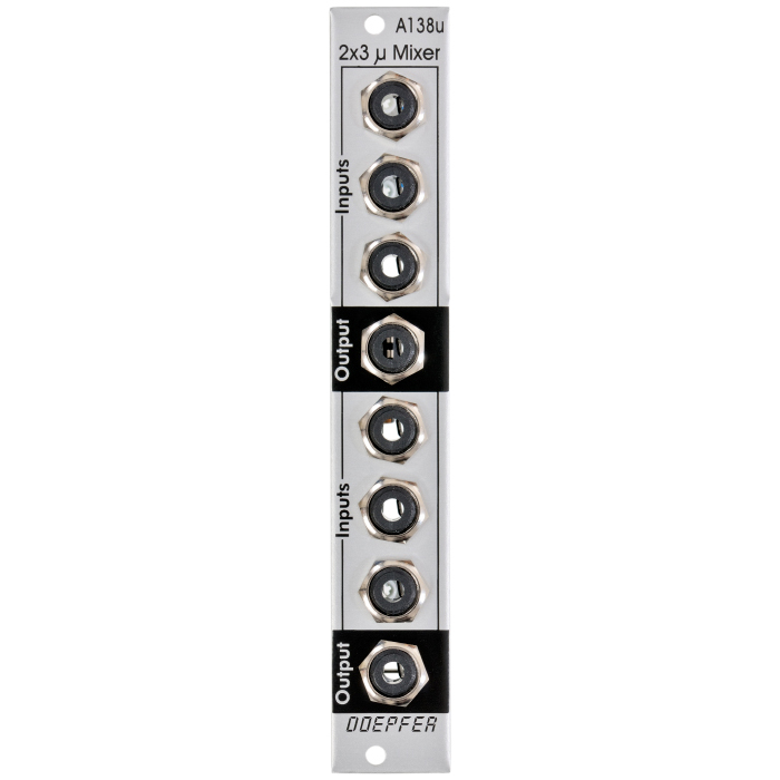 Doepfer A-138u Micro Mixer Doepfer A-138u Micro Mixer Eurorack модули