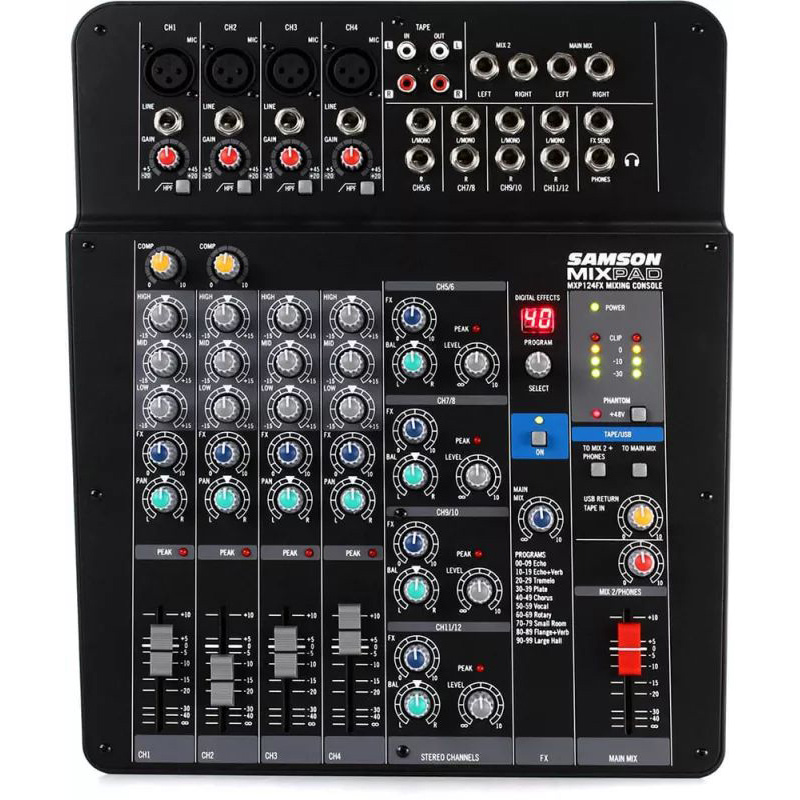 Samson MXP124 Samson MXP124 Аналоговые микшеры
