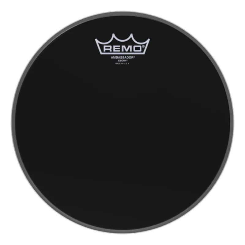 Remo ES-0010-00 Ambassador Ebony Remo ES-0010-00 Ambassador Ebony Пластики для малого барабана и томов