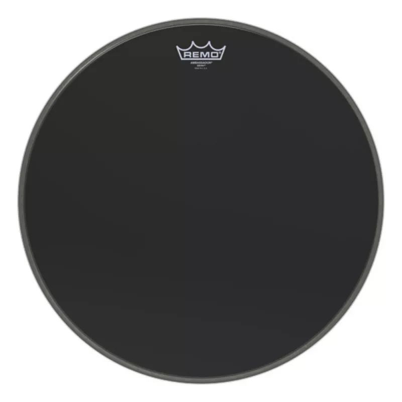 Remo ES-1018-00 Pinstripe Ebony Пластики для бас-бочки