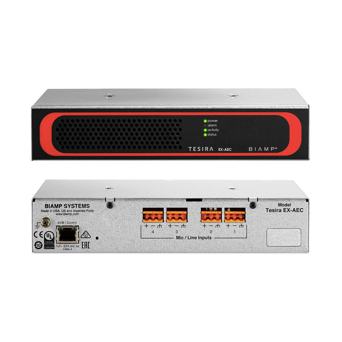 Biamp EX-AEC Медиаплатформы систем оповещения