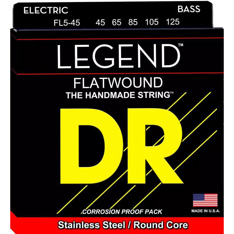 DR Strings FL5-45 LEGENDS DR Strings FL5-45 LEGENDS Струны для бас-гитар