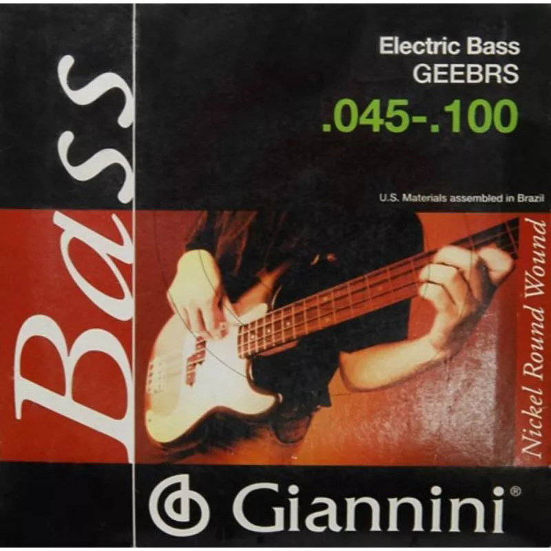 Giannini GEEBRS Nickel Round Wound Giannini GEEBRS Nickel Round Wound Струны для бас-гитар
