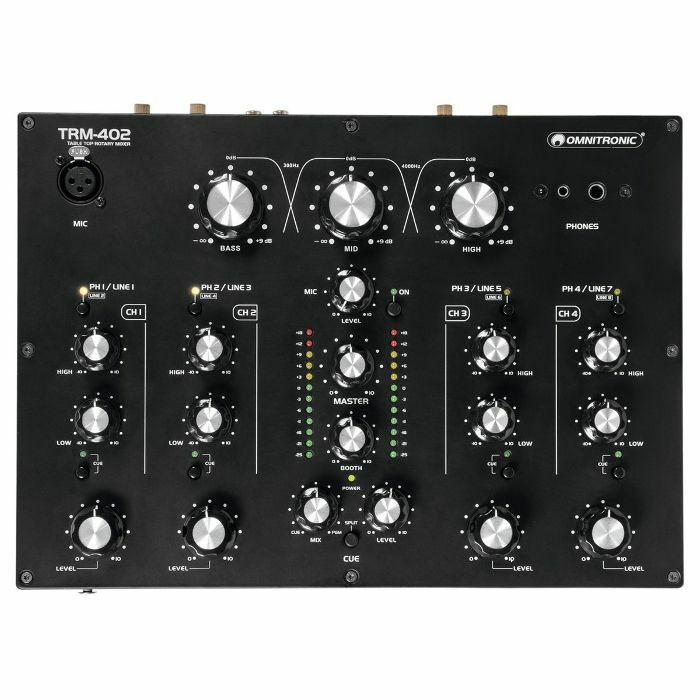 Omnitronic TRM-402 Omnitronic TRM-402 Аналоговые микшеры