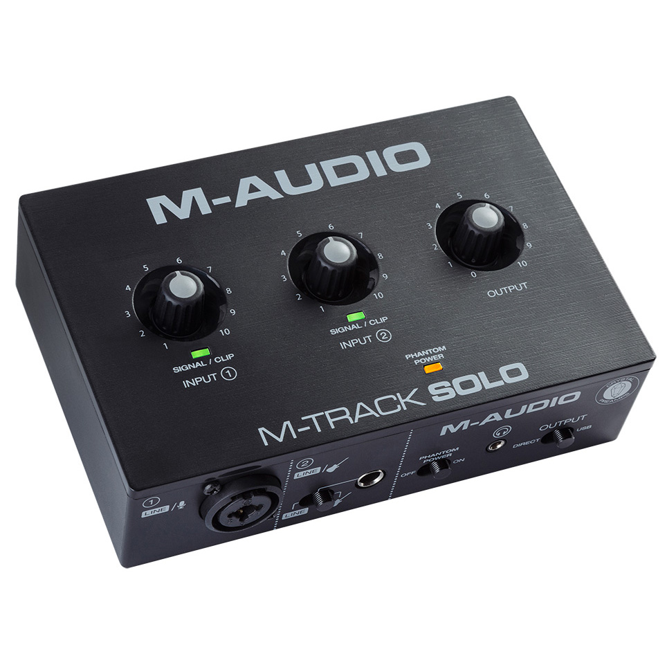 M-Audio M-Track Solo M-Audio M-Track Solo Звуковые карты USB